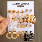 Prestige Impériale - pack de 12 boucles d'oreilles
