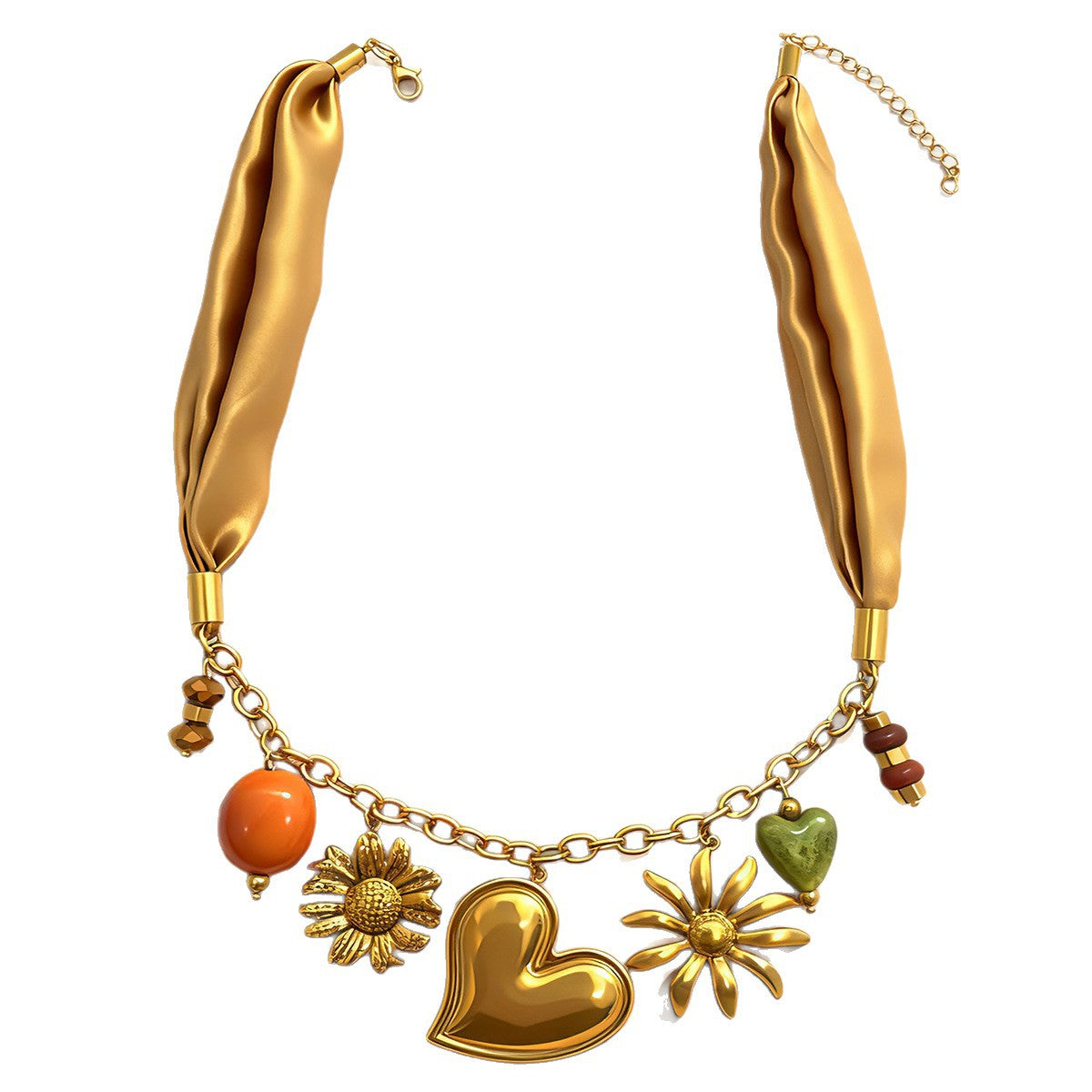 Amara Glow - collier en acier inoxydable