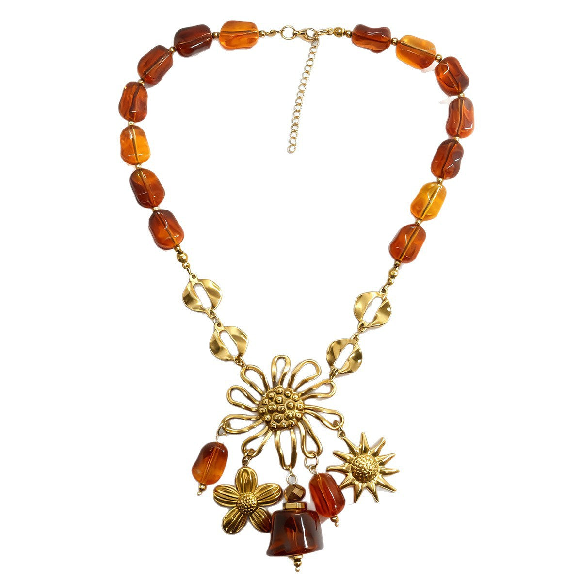 Solea Dorée – Collier en Acier Inoxydable