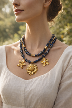 Soléa – Collier Signature avec des vrais pierres naturel